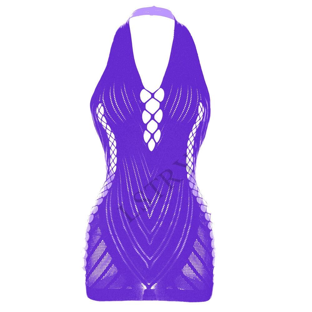 Hot Vestido Sexy Erotic Transparent Lingerie - Jeglowstore