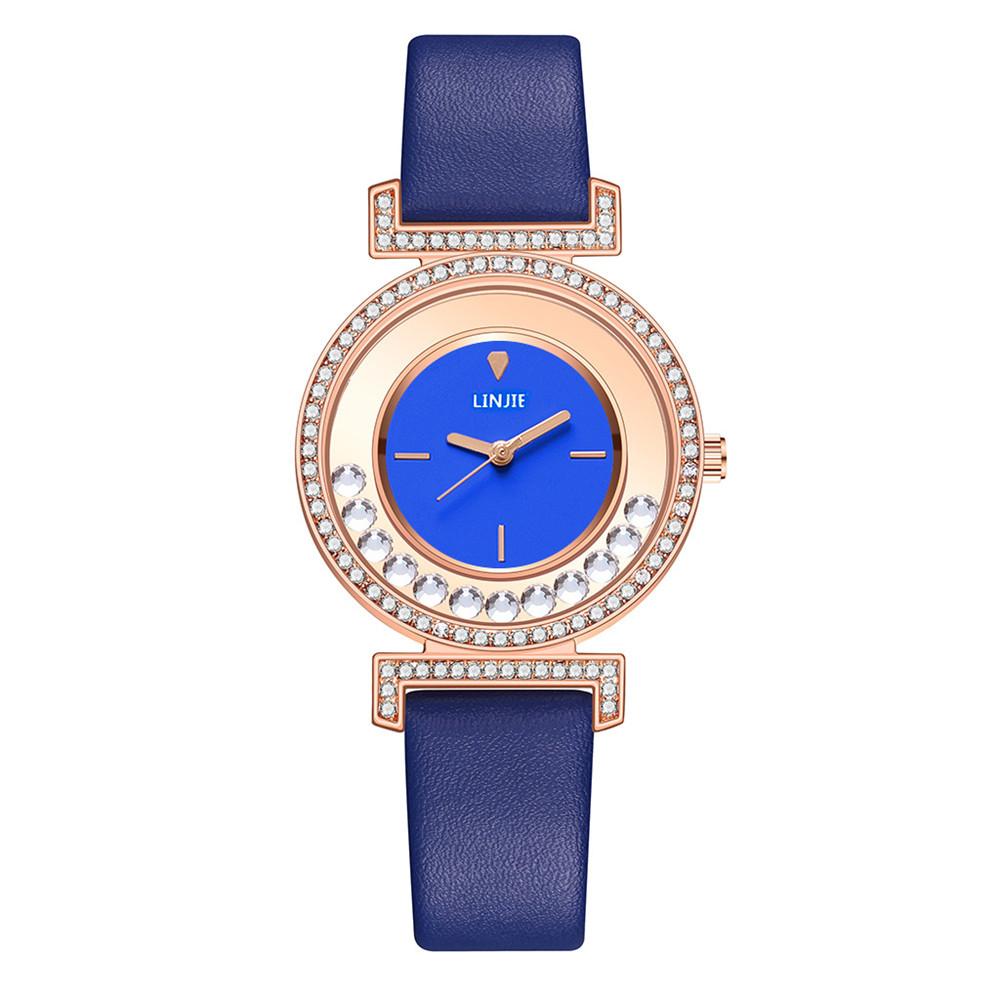 Exquisite Minimalist New Simple Diamond Dial Design Wrist Watch