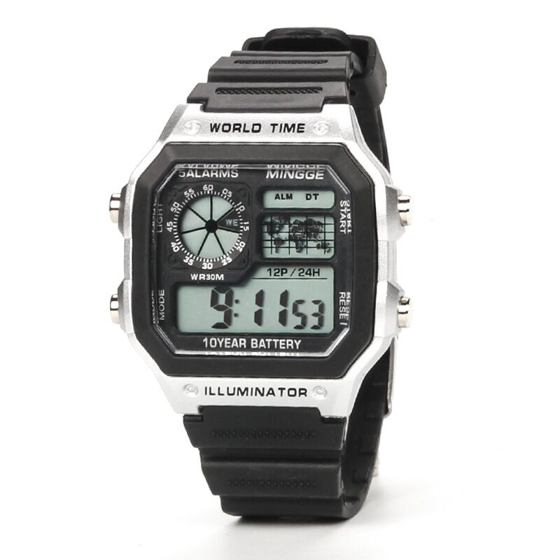 Military Luminous Chronograph Waterproof Digital Watch