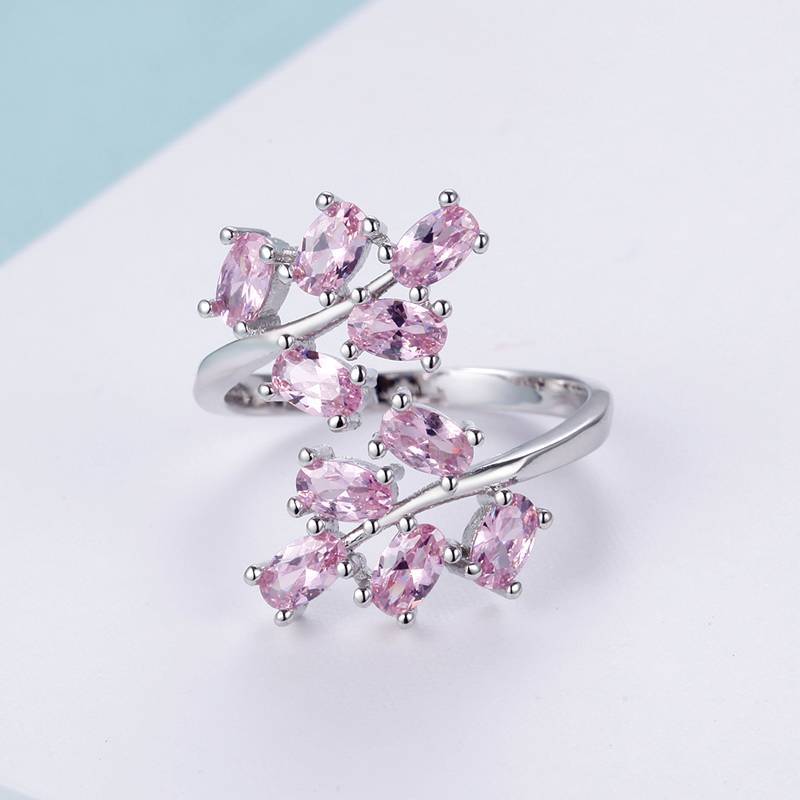 Cellacity Opening adjustable Silver 925 Jewelry Gemstones Ring