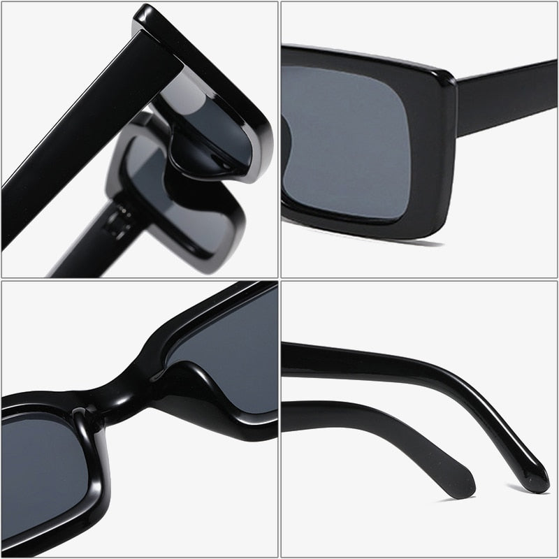 Retro Leopard Shades UV400 Trending Square Sun Glasses - Jeglowstore