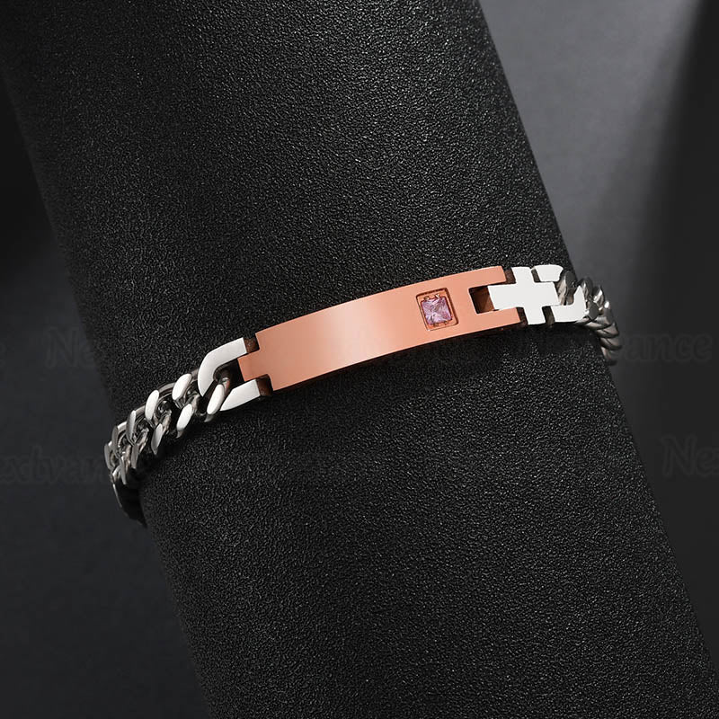 Nextvance Customized Engraving Name plate Bracelets - Jeglowstore