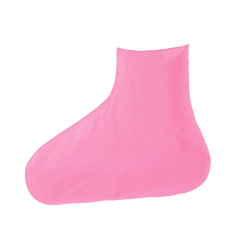 Rain Boots Waterproof Reusable Shoe Cover Silicone Unisex