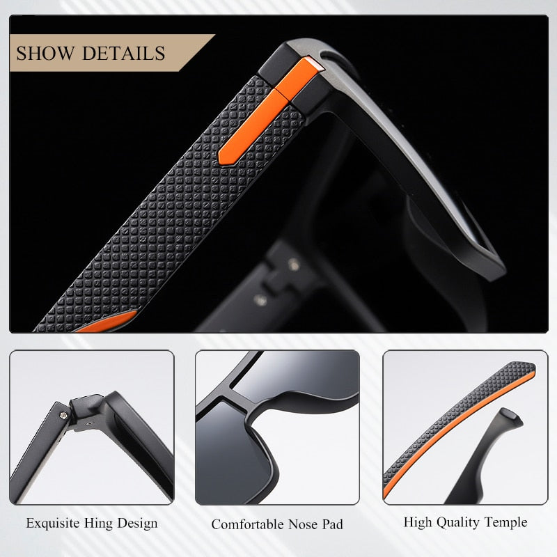 CRIXALIS Fashion Polarized Sunglasses - Jeglowstore