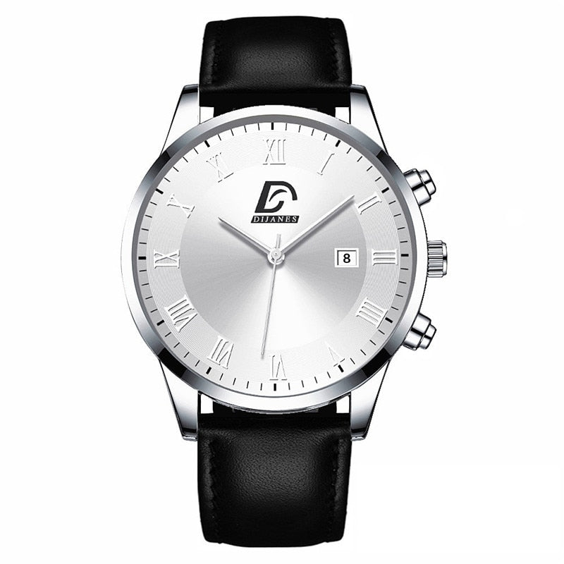 Luxury Minimalist Quartz Stainless Steel Wrist Watch