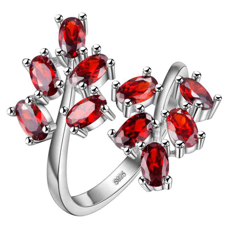 Cellacity Opening adjustable Silver 925 Jewelry Gemstones Ring