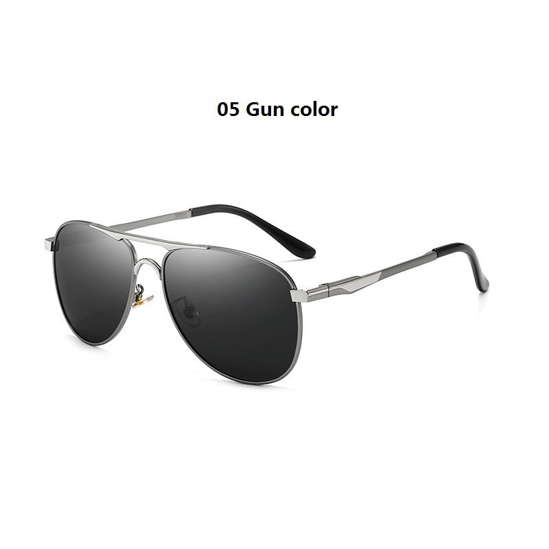 Luxury Pilot Polarized UV400 Sunglasses
