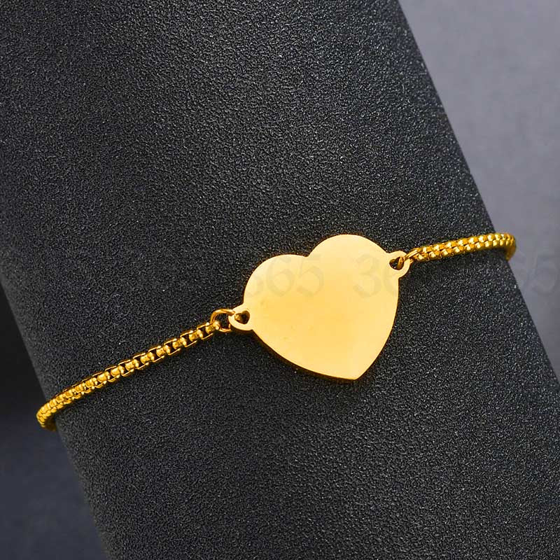 Personalized Stainless Steel Engrave Photo Name Bracelet