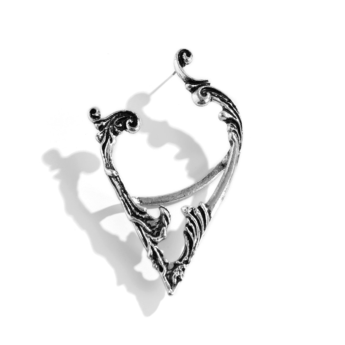 Punk Fairy Ear Cuff Earring Dark Elf Ear Clip No Piercing Earrings