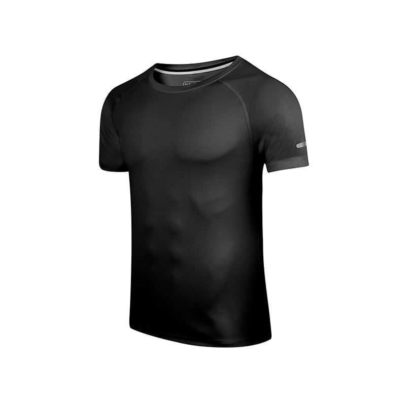 Breathable Short Sleeve Running Fitness T-shirt