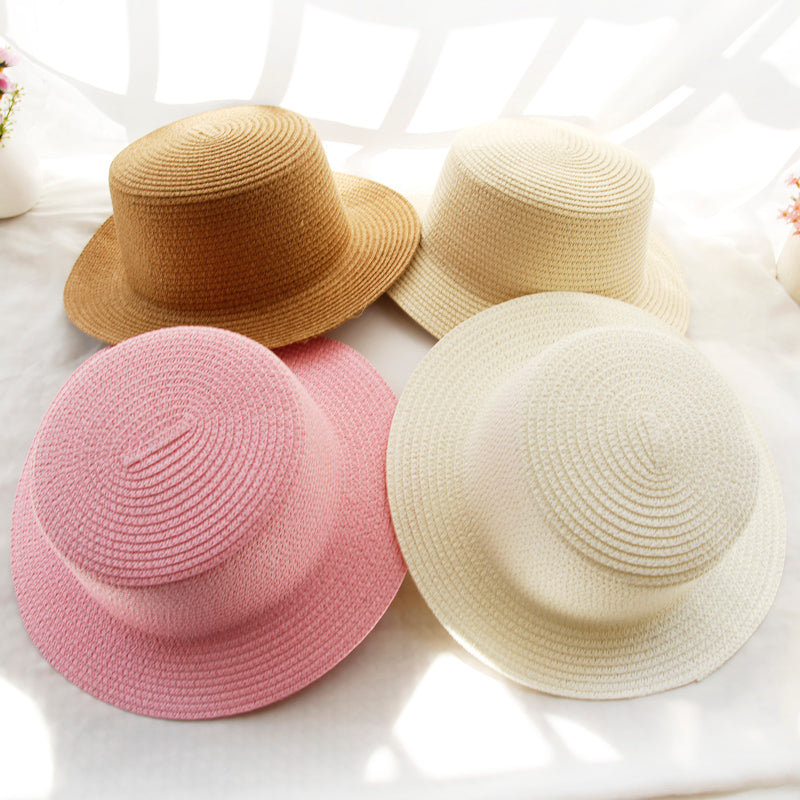 Sun Hat Foldable Casual Spring Youth Straw Hat