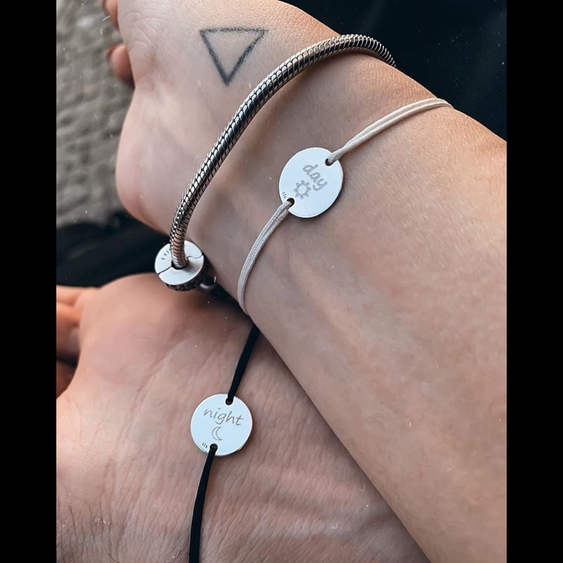 Personalized Stainless Steel rope bracelet