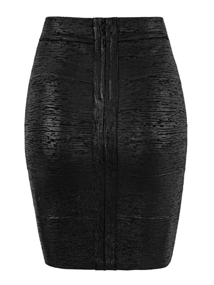 Rose flower Bandage Skirt High Street