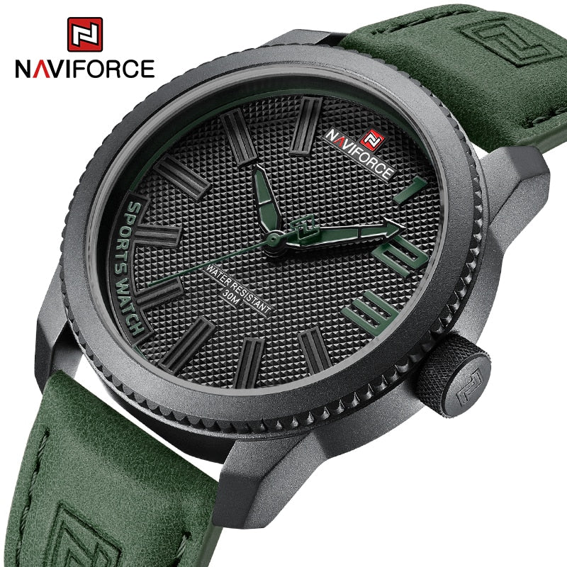 NAVIFORCE Male Wrist Watches Military Sports Watch
