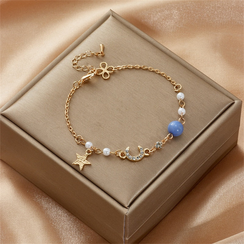 Japan Korea Star Moon Bracelet For Women