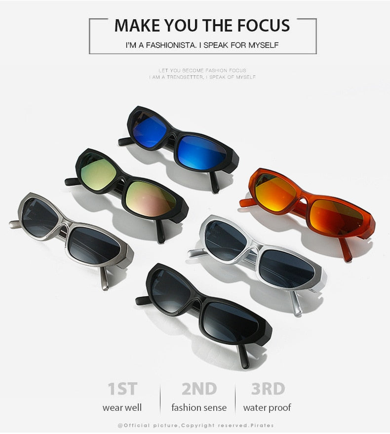 Steampunk Fashion Goggle Women Sunglasses