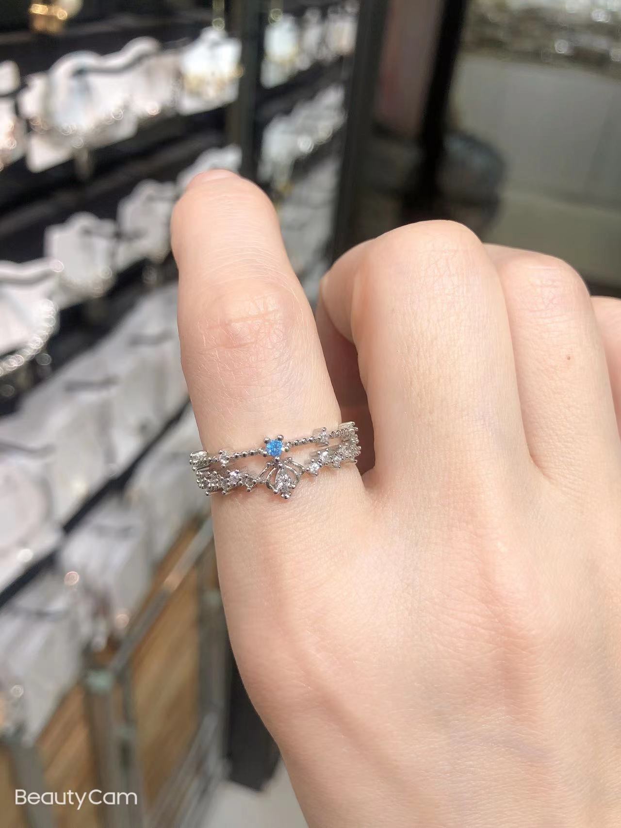 New Exquisite Lovely Opening Ring