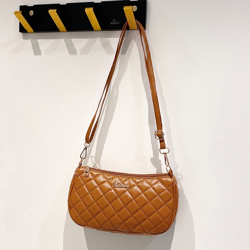 assel Trend Lingge Embroidery Camera Female Shoulder Bag