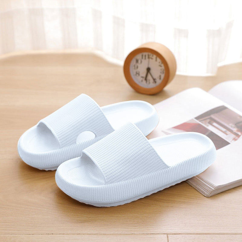 Lucyever Thick Platform Non-slip EVA Flip Flops