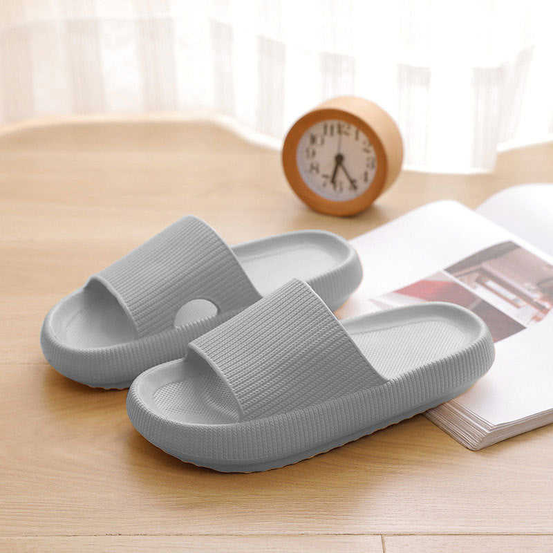 Lucyever Thick Platform Non-slip EVA Flip Flops