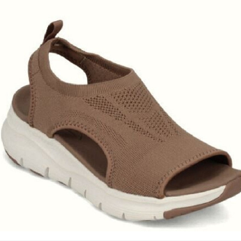 Slip-On Light Casual Shallow Platform Sandals