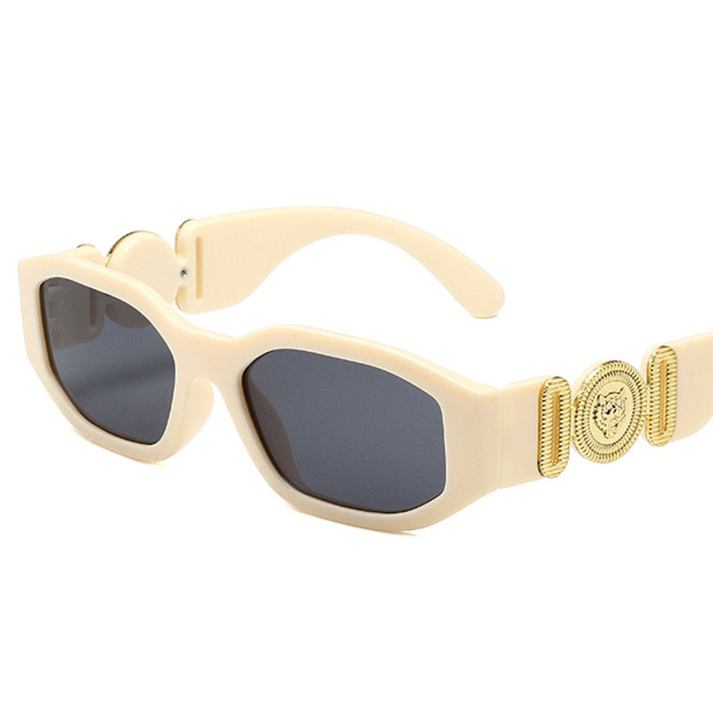 Luxury Retro Vintage Square UV400 Sunglasses
