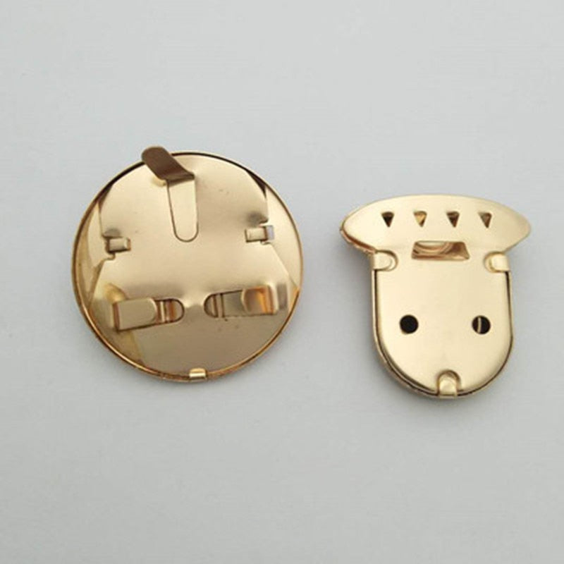 Turn Twist Lock Metal Buckle Bag