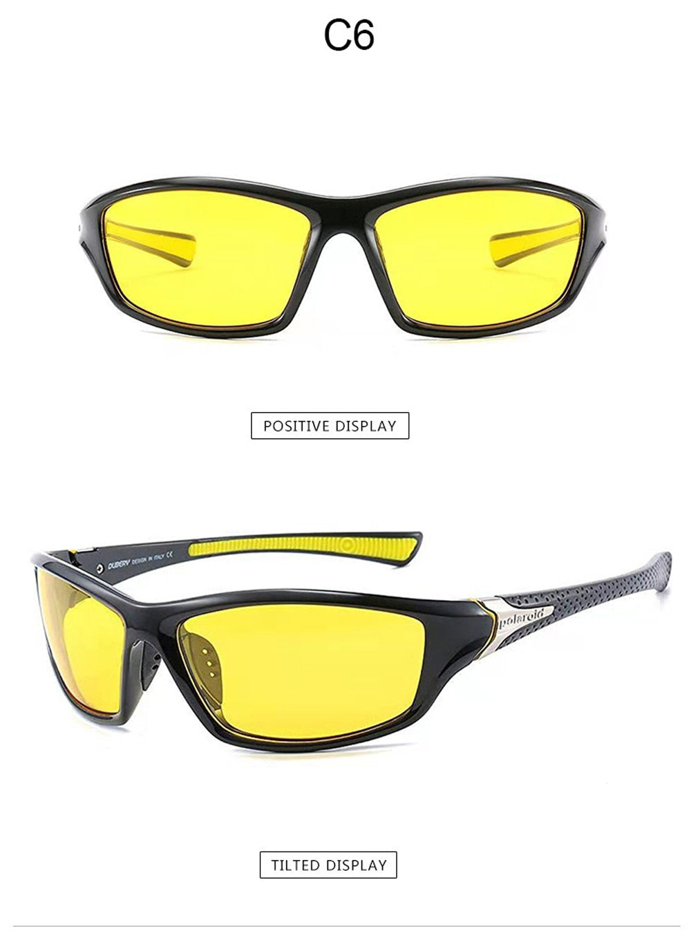 Unisex UV400 Polarised Sun Glasses