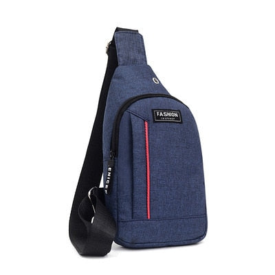 Nylon Waist Packs Sling Bag Crossbody Canvas Bag