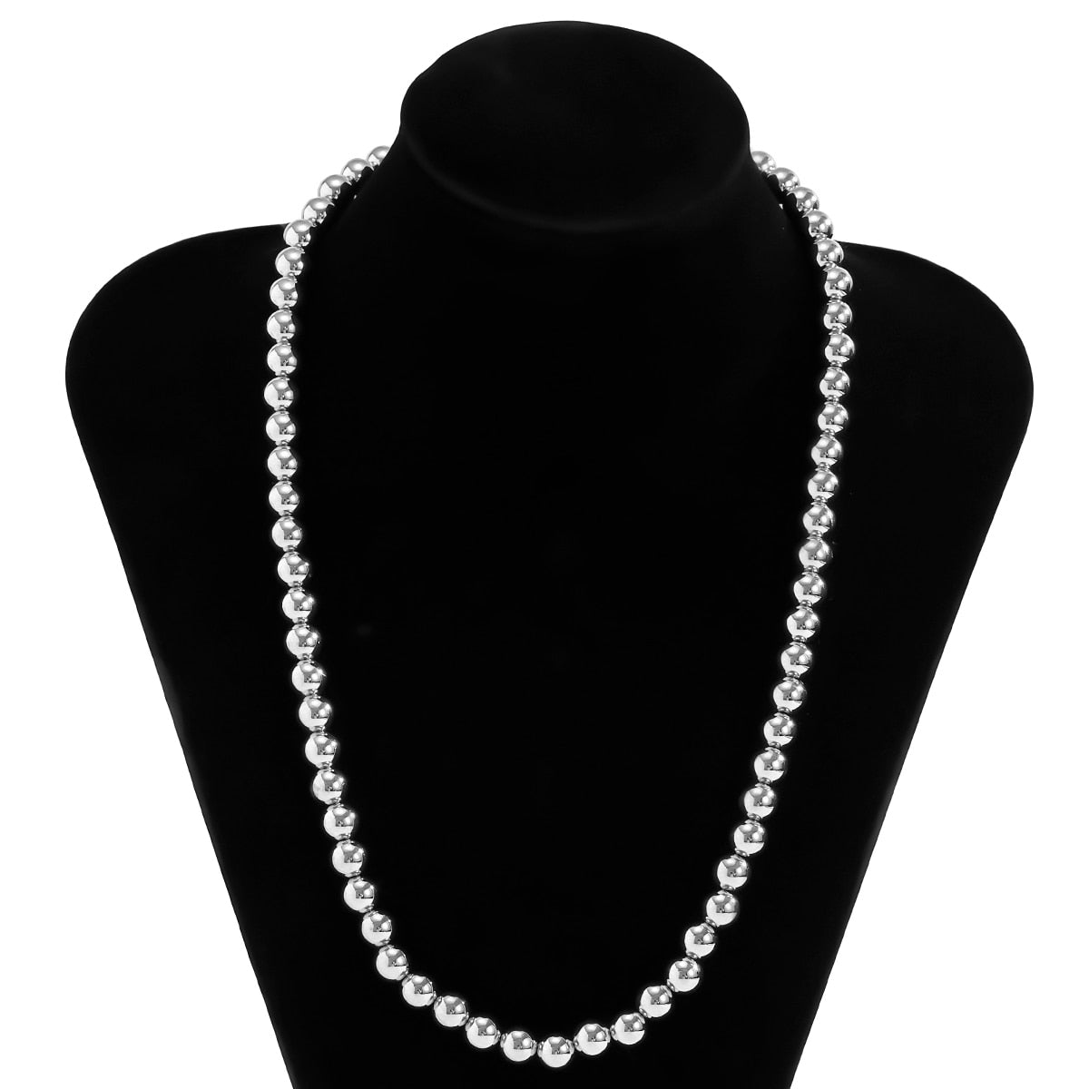 Lucky Number Eight DiceSmall Beads Chain Choker Necklace