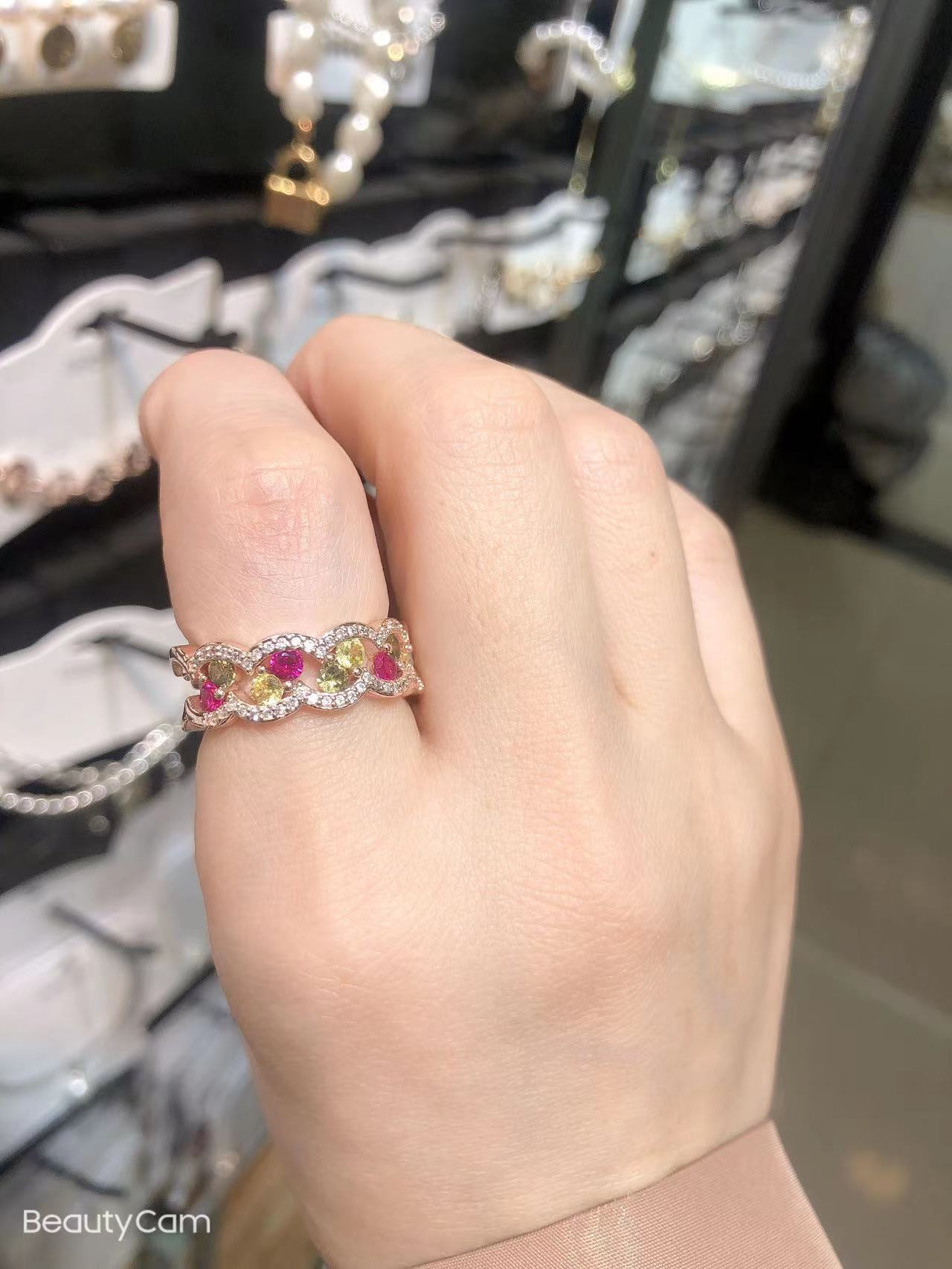 New Exquisite Lovely Opening Ring