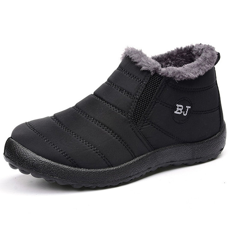 Warm Fur Winter Sneakers Men