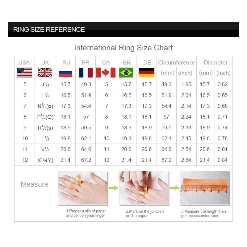 3 pcs/set Fashion Colorful Zircon Inlaid Hollow Metal Ring - Jeglowstore