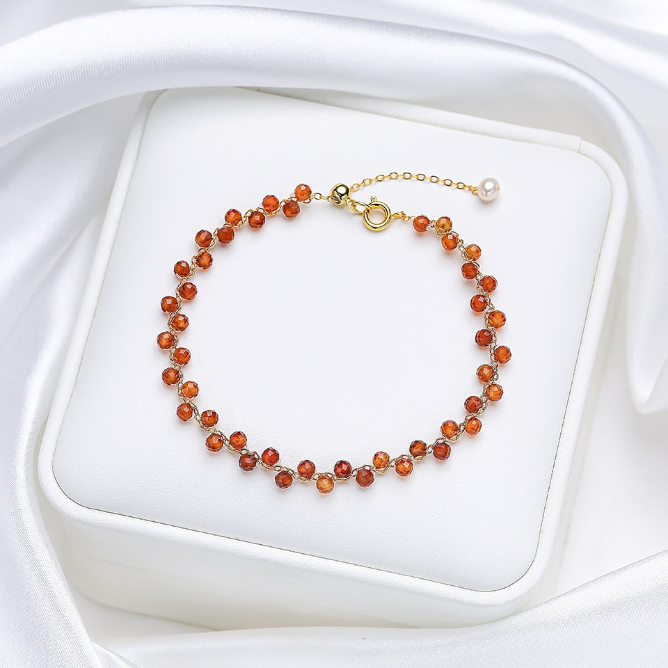 3MM Natural Stone Tourmaline Bracelet