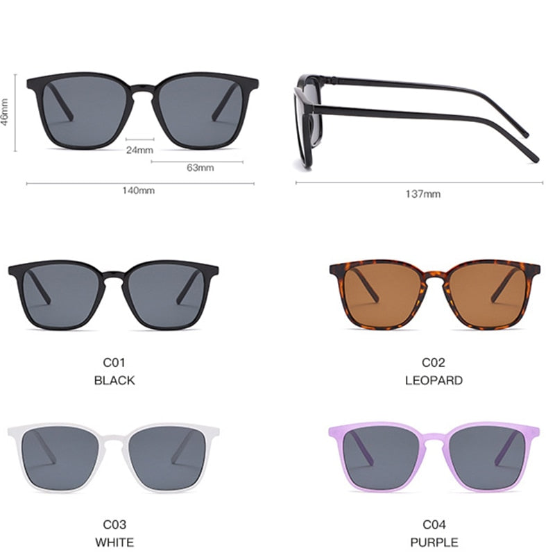 LeonLion Simple Retro High Quality Sunglasses
