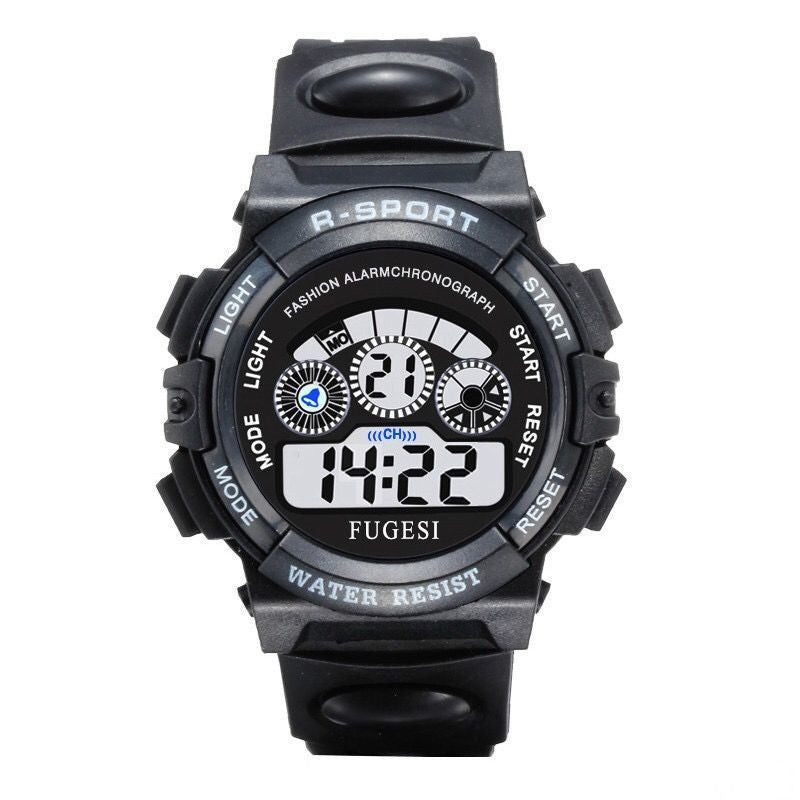 Fashion Luminous Led Alarm Camouflage Watch - Jeglowstore