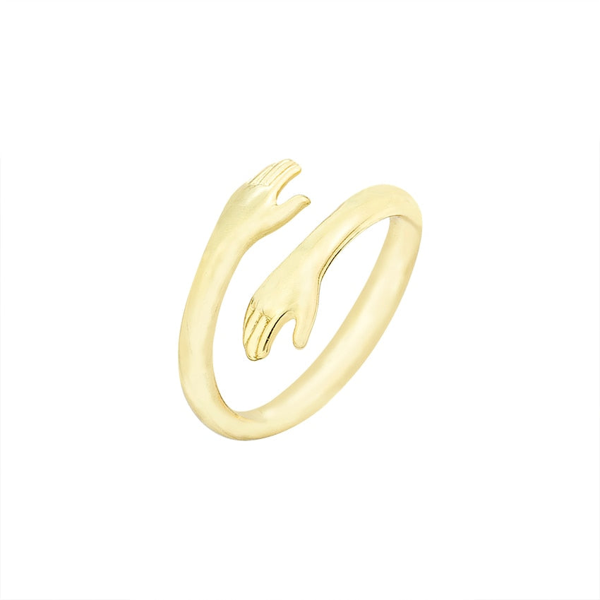 Open Leaf Rings Girls Multi Color Adjustable Size Knuckle Ring