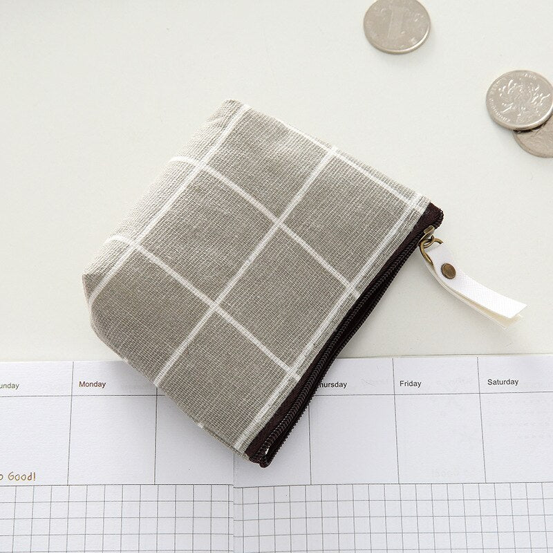 Small Mini Coin Pouch Zipper