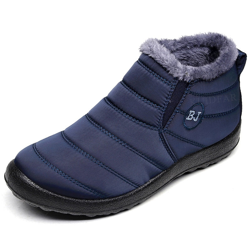 Warm Fur Winter Sneakers Men