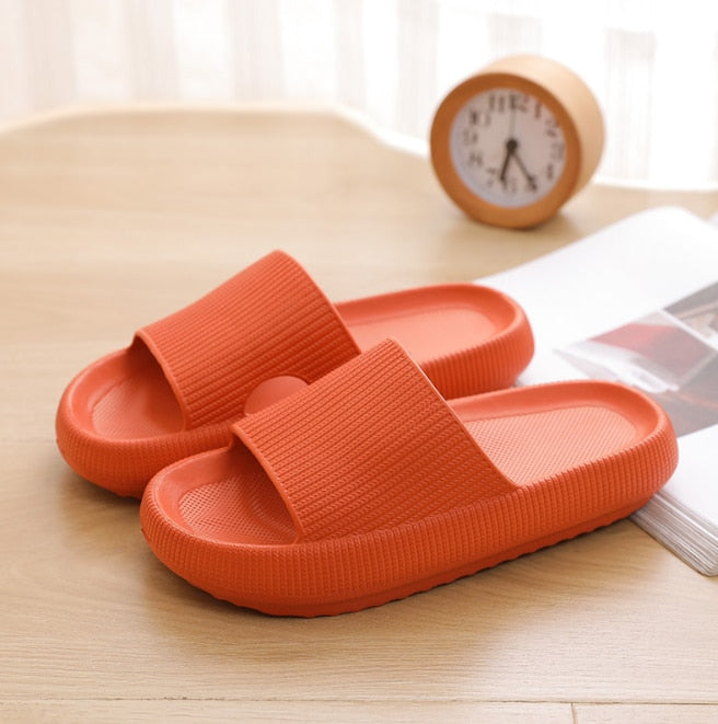 Lucyever Thick Platform Non-slip EVA Flip Flops