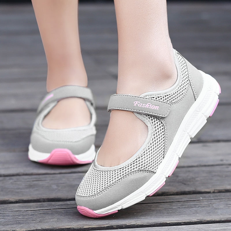 Summer Women Casual Shoes Soft Portable Sneakers
