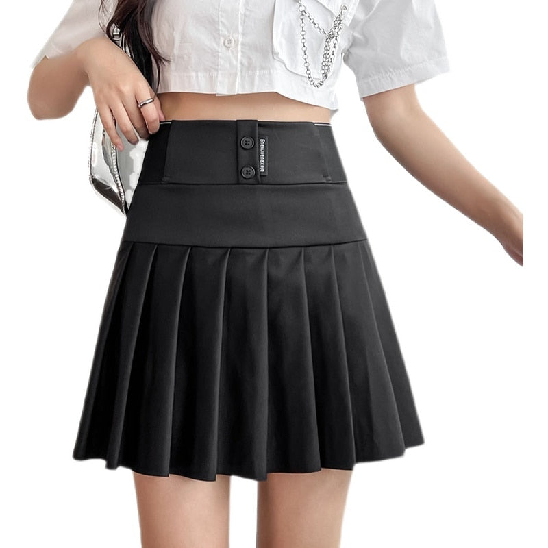 Korean fashion casual mini pleated skirt 2