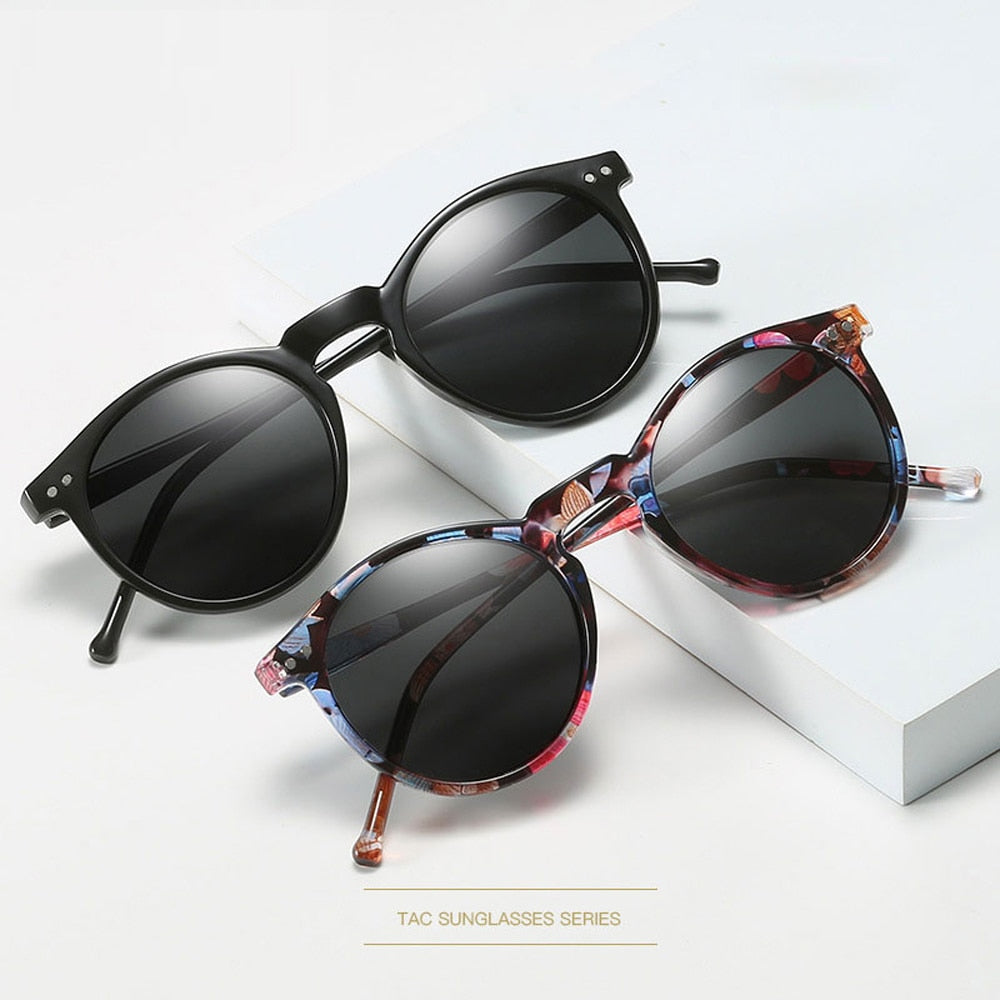 2023 Polarized UV400 Retro Round Sun Glasses