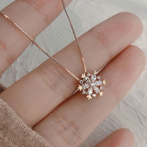 Elegant Flower Daisy Clavicle Necklace