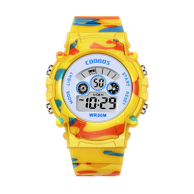 Fashion Luminous Led Alarm Camouflage Watch - Jeglowstore
