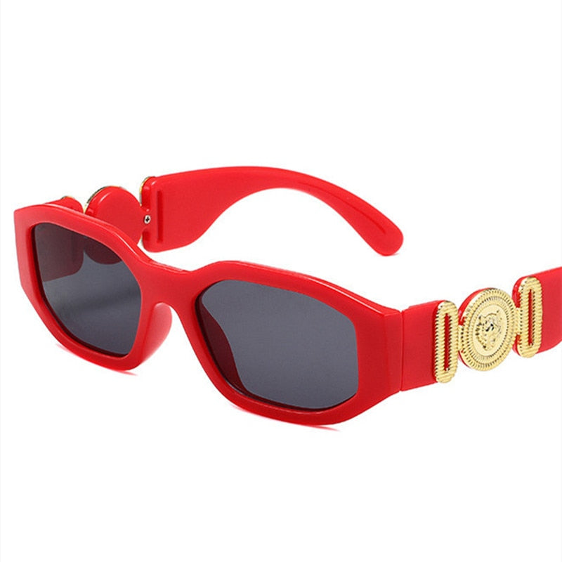 Luxury Retro Vintage Square UV400 Sunglasses