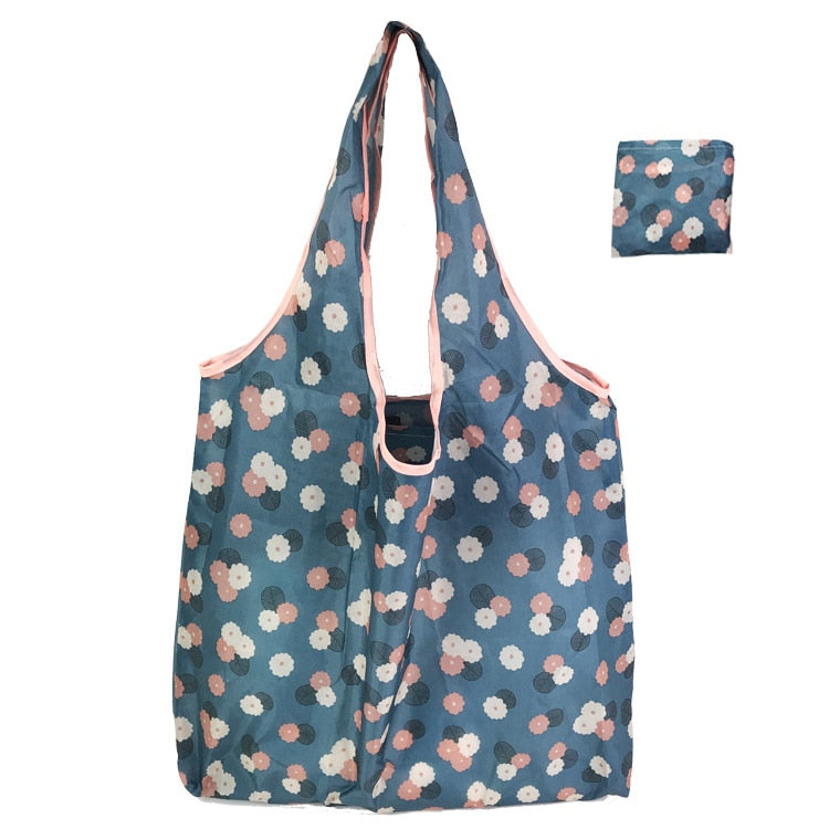 Fashion Printing Foldable Eco-Friendly Large-capacity Shopping Bag