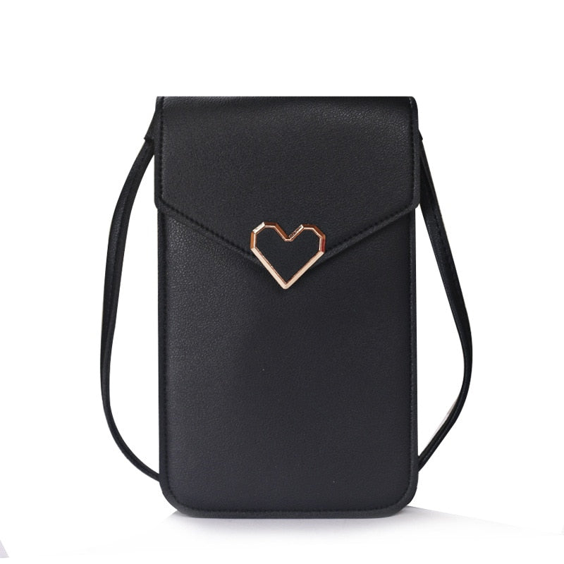 2022 PU Leather Casual Solid Crossbody Bags