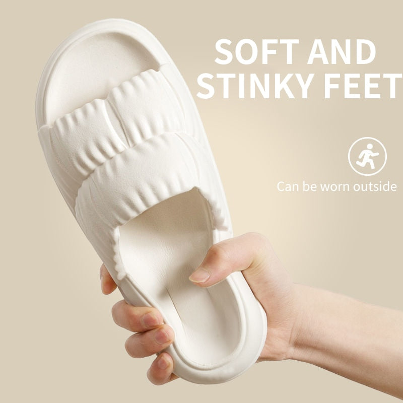 Soft Sole Thick Platform Anti-Slip Flip Flops