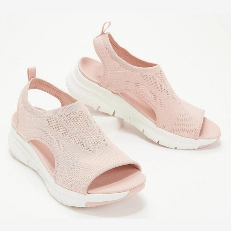 Slip-On Light Casual Shallow Platform Sandals